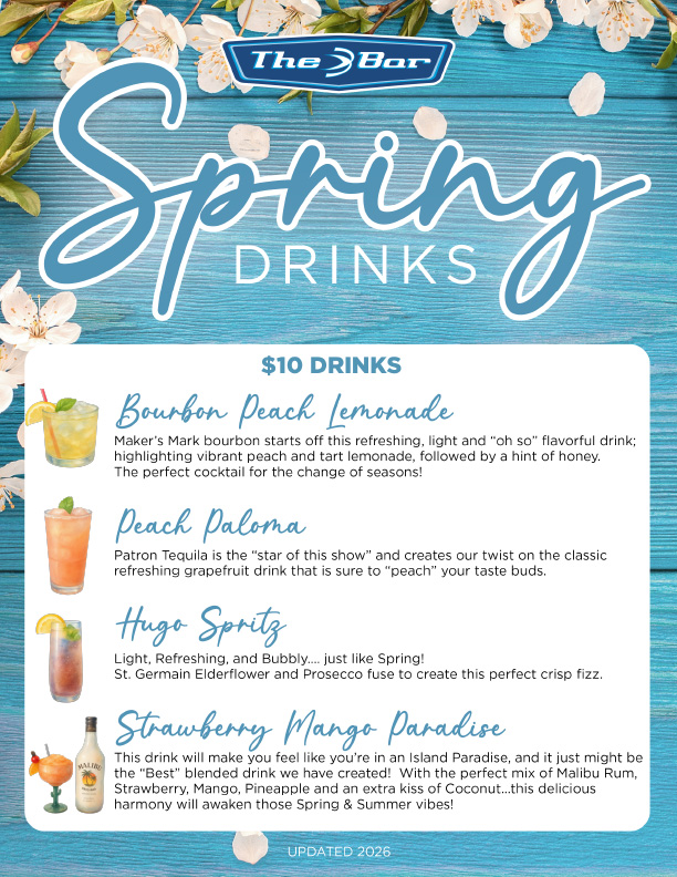 The Bar - Spring Menu