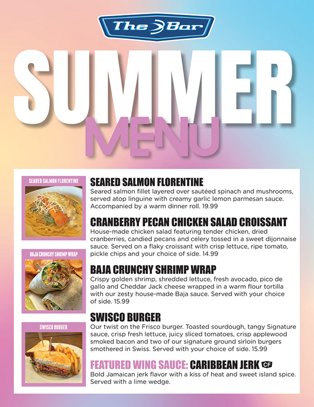 The Bar - Summer Menu