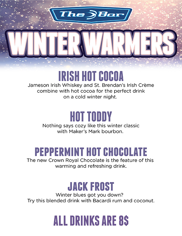 The Bar - Winter Warmers